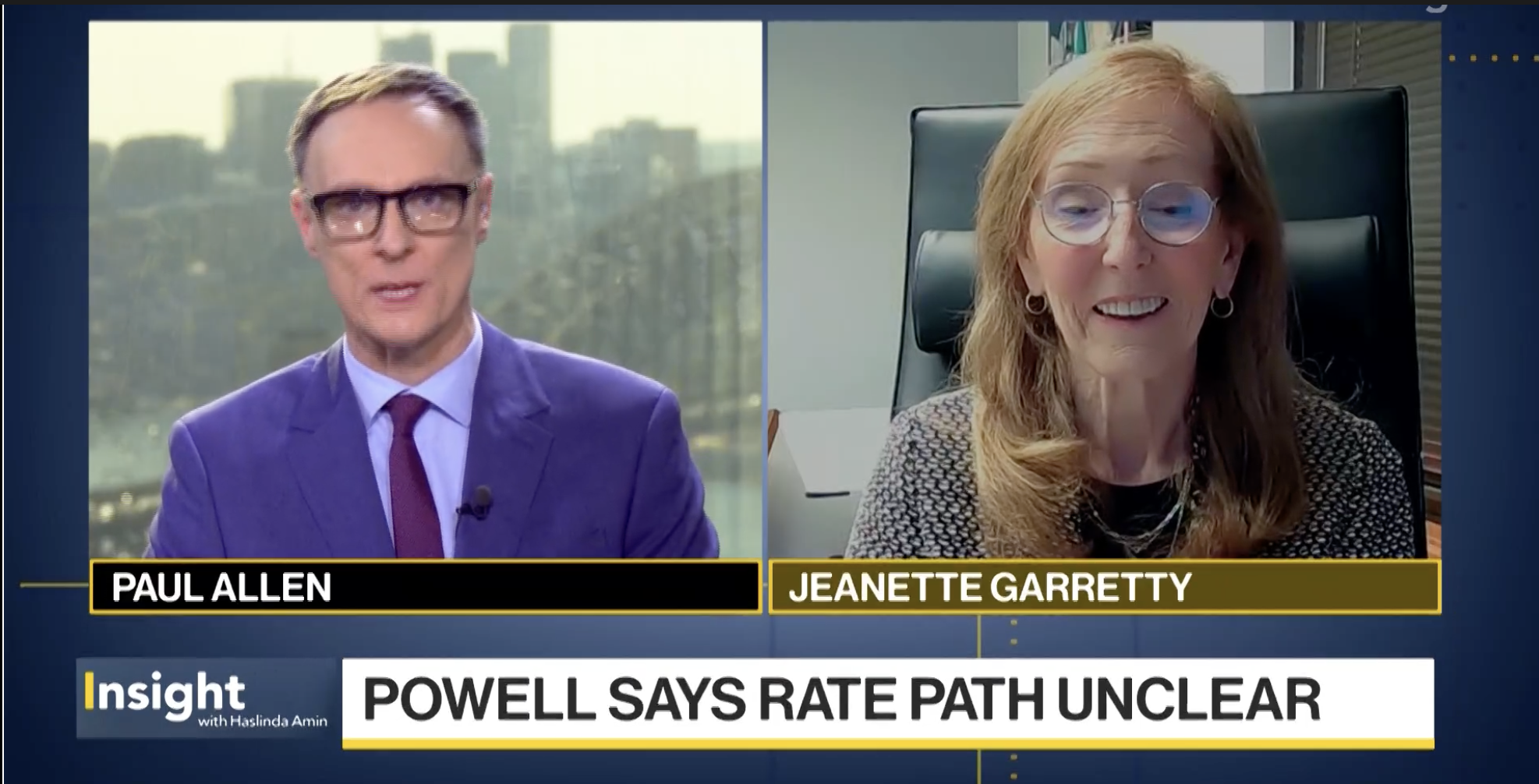 Chief Economist Jeanette Garretty on BloombergTV